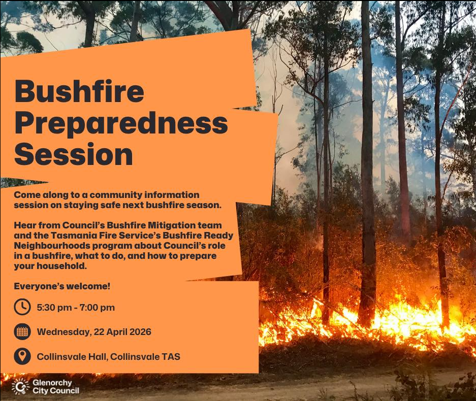 Image showing bushfire and explains purpose of Bushfire Preparedness Session