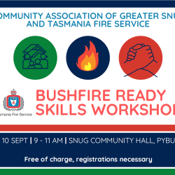 CAGS Bushfire Ready Skills Workshop